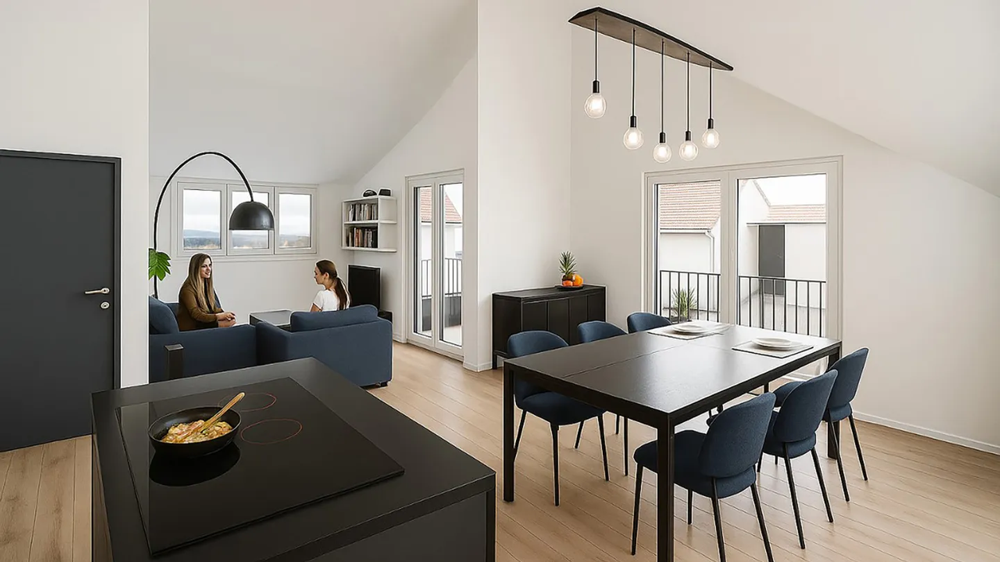Nuovo progetto di costruzione Bündtenstrasse con cinque appartamenti (Appartamento 5) - Foto 3 di 7