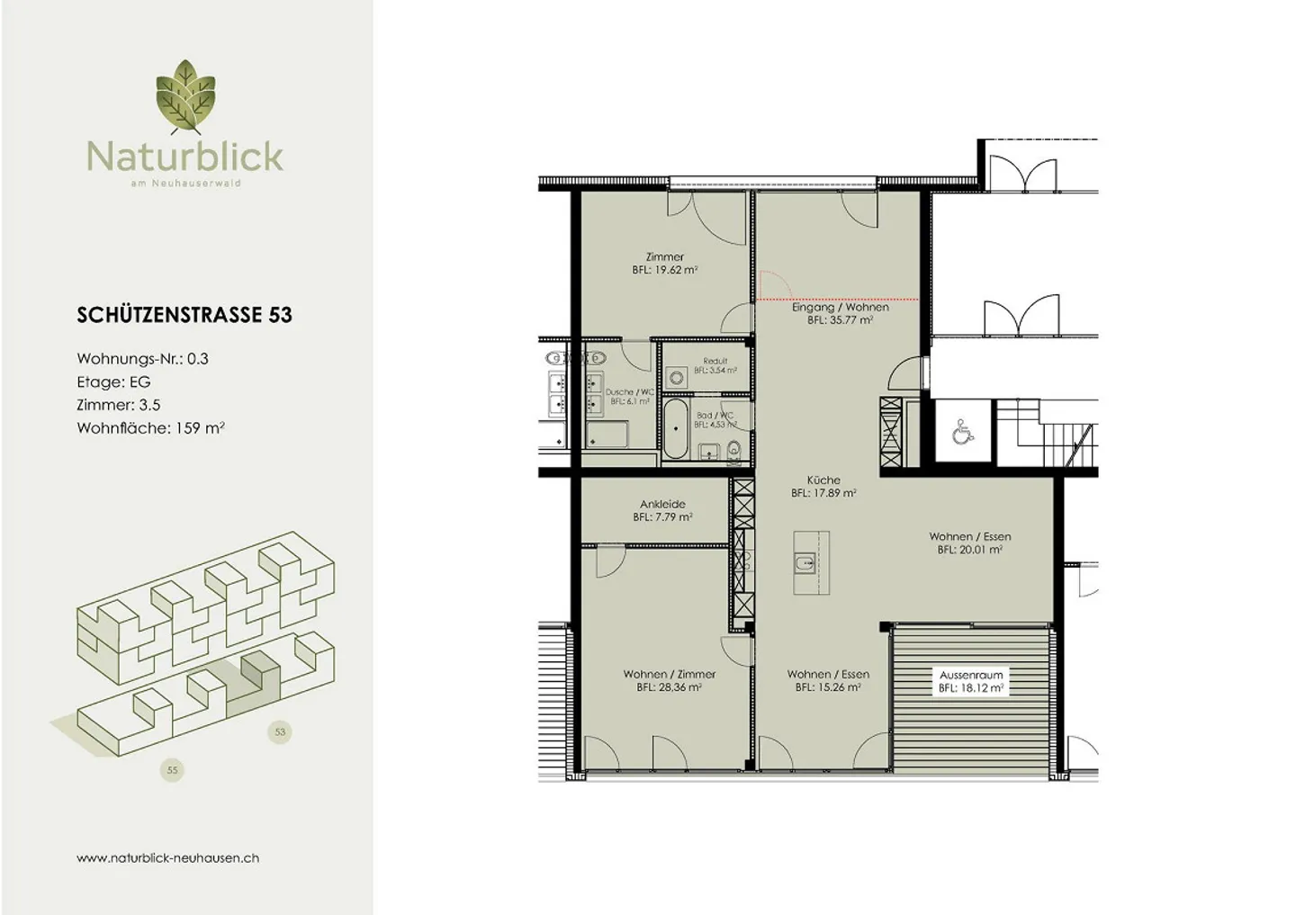 Appartement de rez-de-chaussée 4½ pièces - Photo 16 sur 16