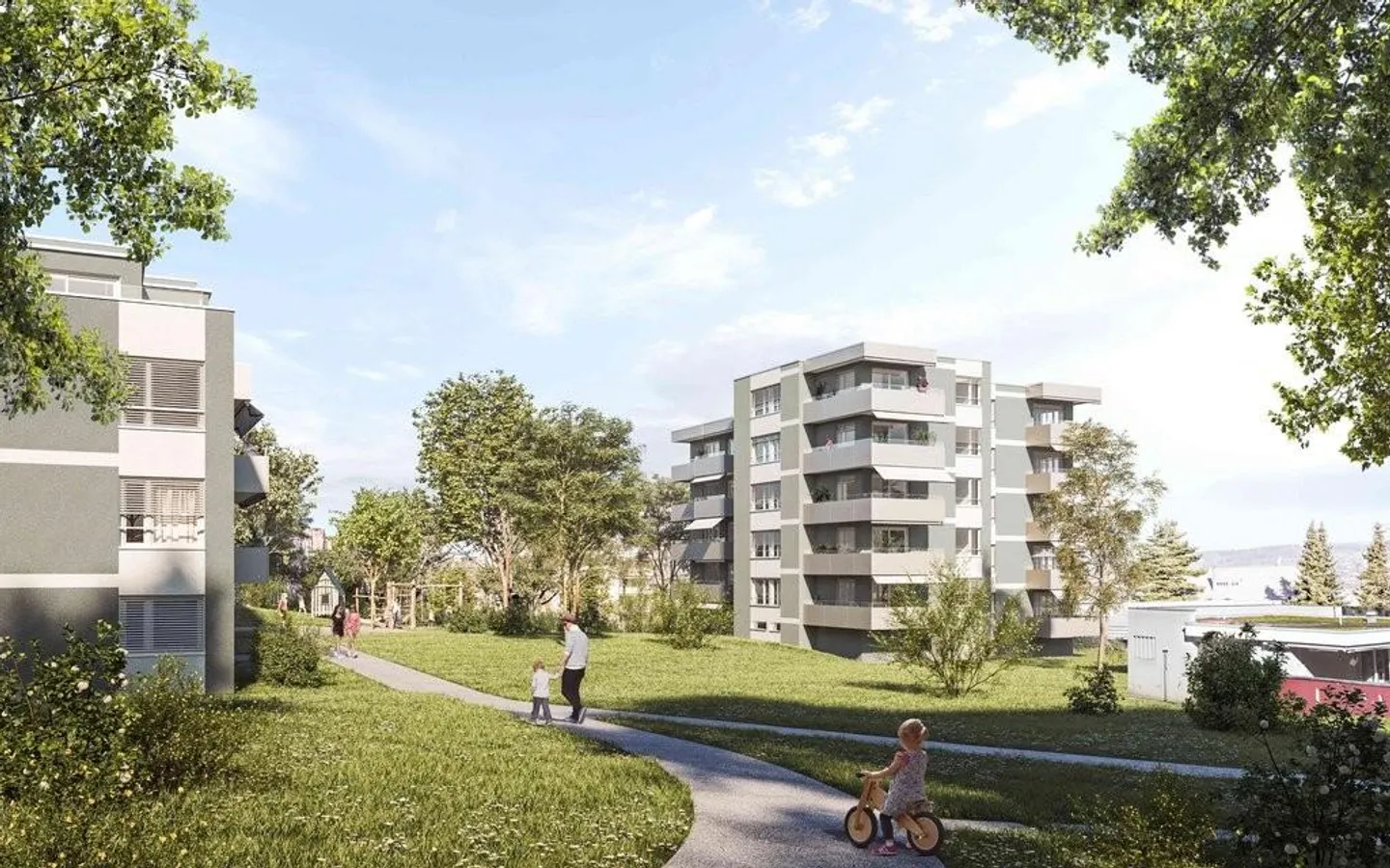 Appartement spacieux près du lac de Zurich - Photo 1 sur 8