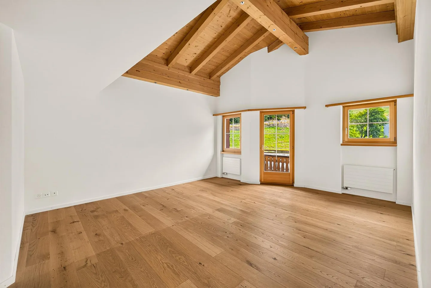 Charmante Dachwohnung in Wiesen - Foto 3 von 10