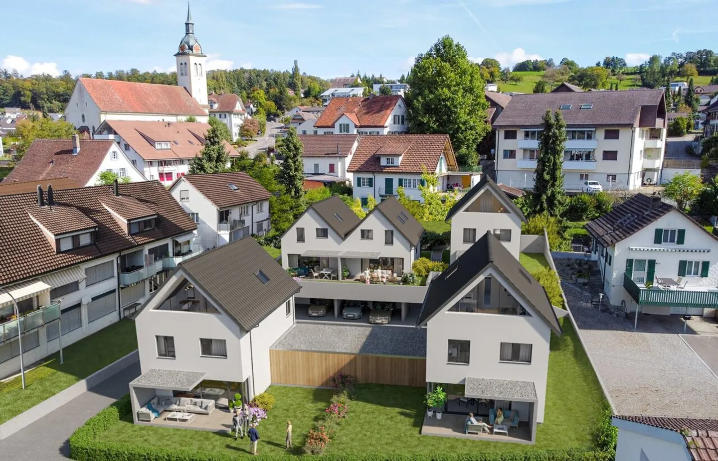 Vivere in modo sostenibile con stile – esclusiva casa bifamiliare di nuova costruzione - Foto 4 di 11