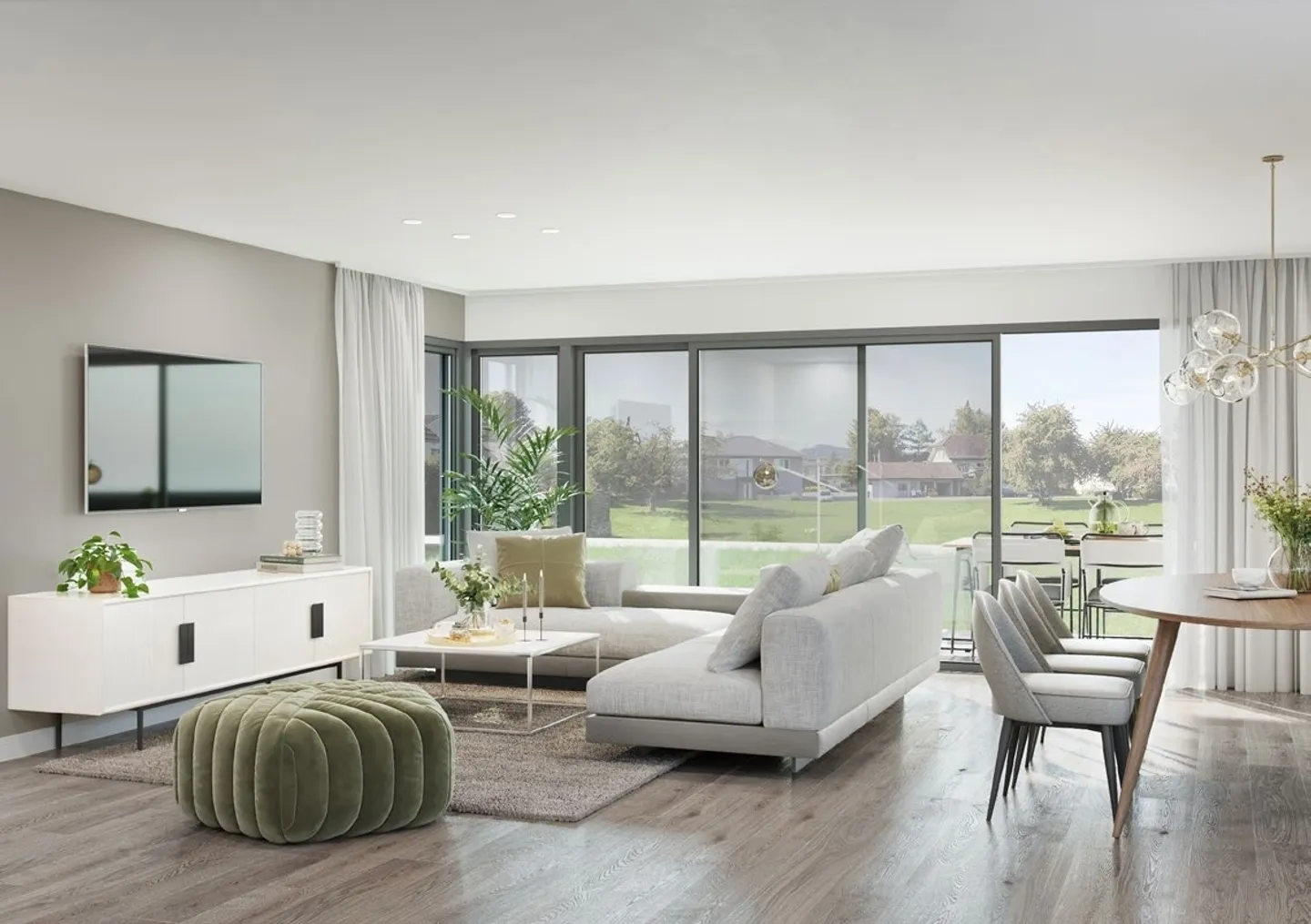 Vivere in modo sostenibile con stile – esclusiva casa bifamiliare di nuova costruzione - Foto 6 di 11