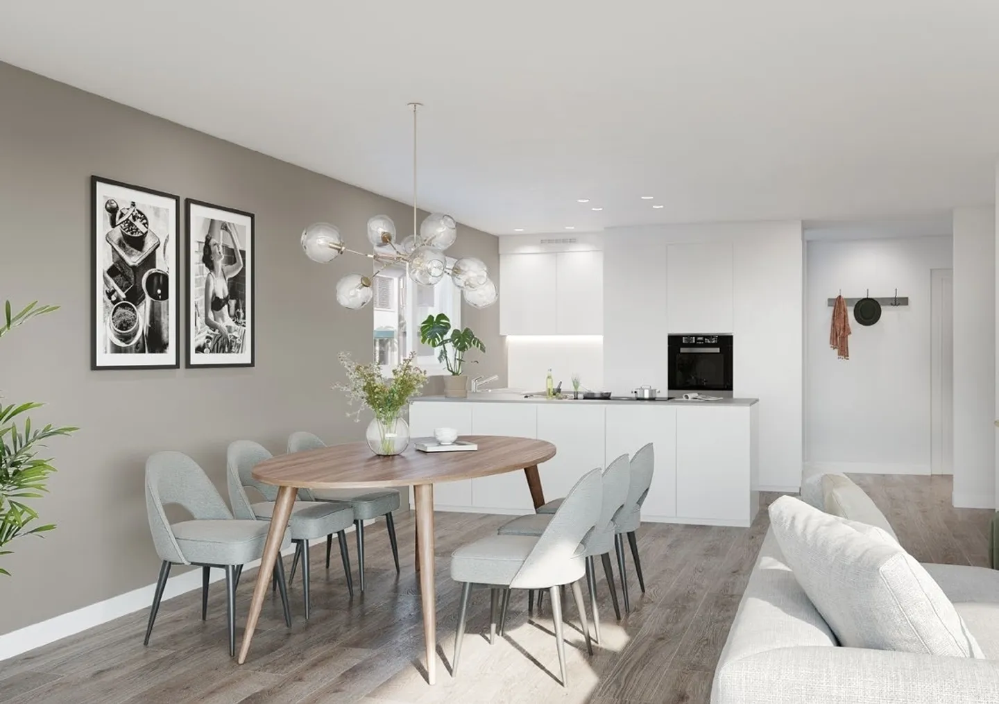 Vivere in modo sostenibile con stile – esclusiva casa bifamiliare di nuova costruzione - Foto 7 di 11