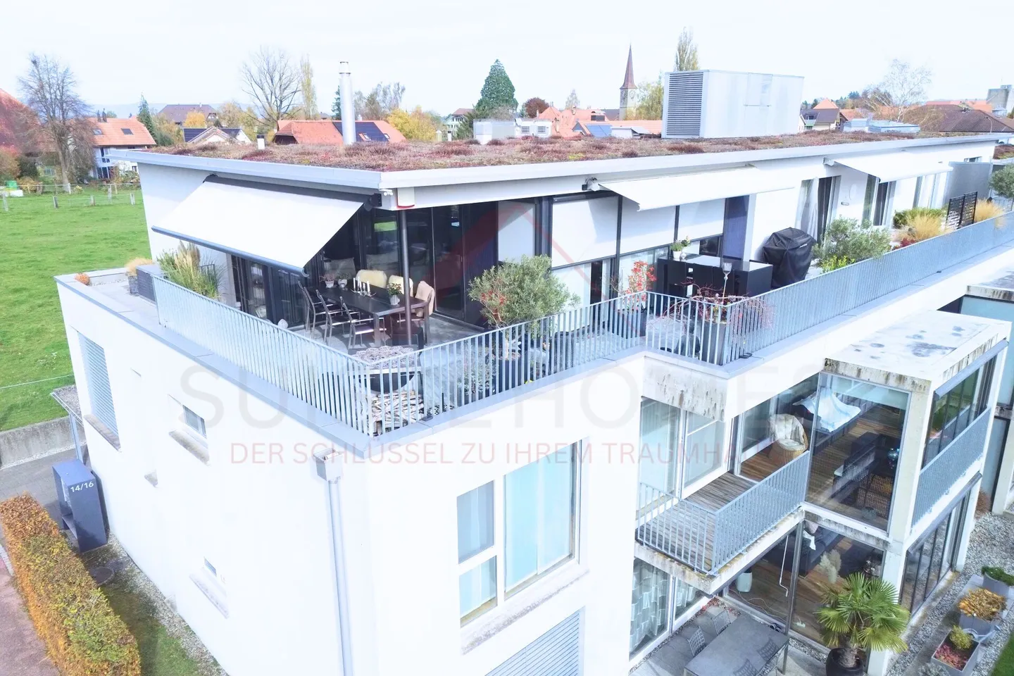 Appartement penthouse exclusif de 4,5 pièces avec terrasse spacieuse et équipements de haute qualité à Hindelbank - Photo 31 sur 33