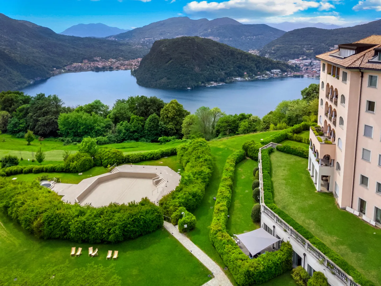 Agra Resort Collina d'Oro - Exklusives Appartement mit Garten - Foto 1 di 19