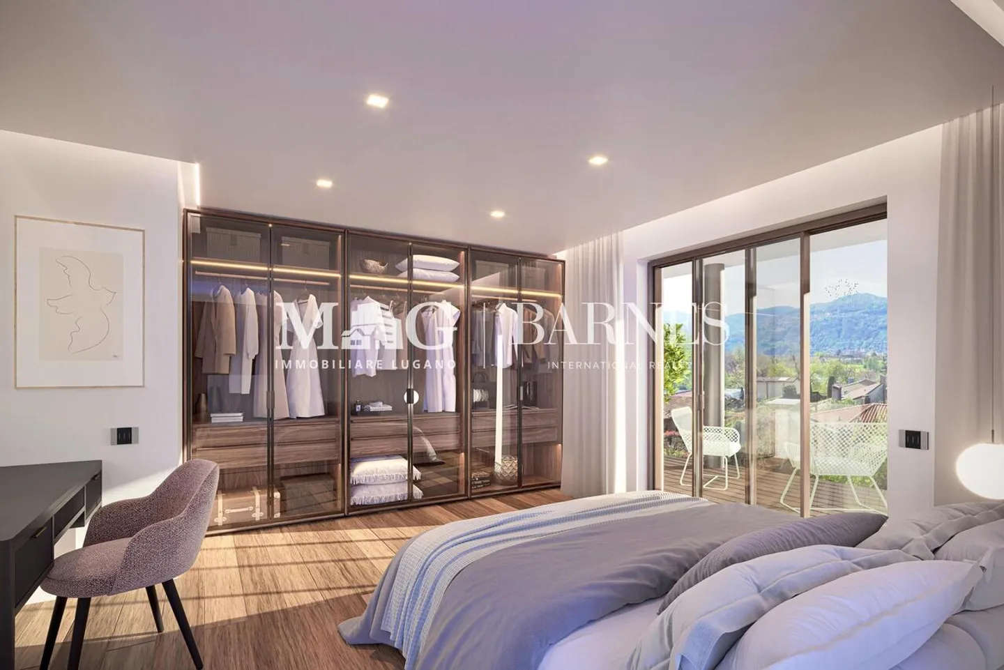 Gentilino: Exklusive 5.5 Zimmer mit Terrasse - in der Nähe von TASIS - Foto 8 von 10