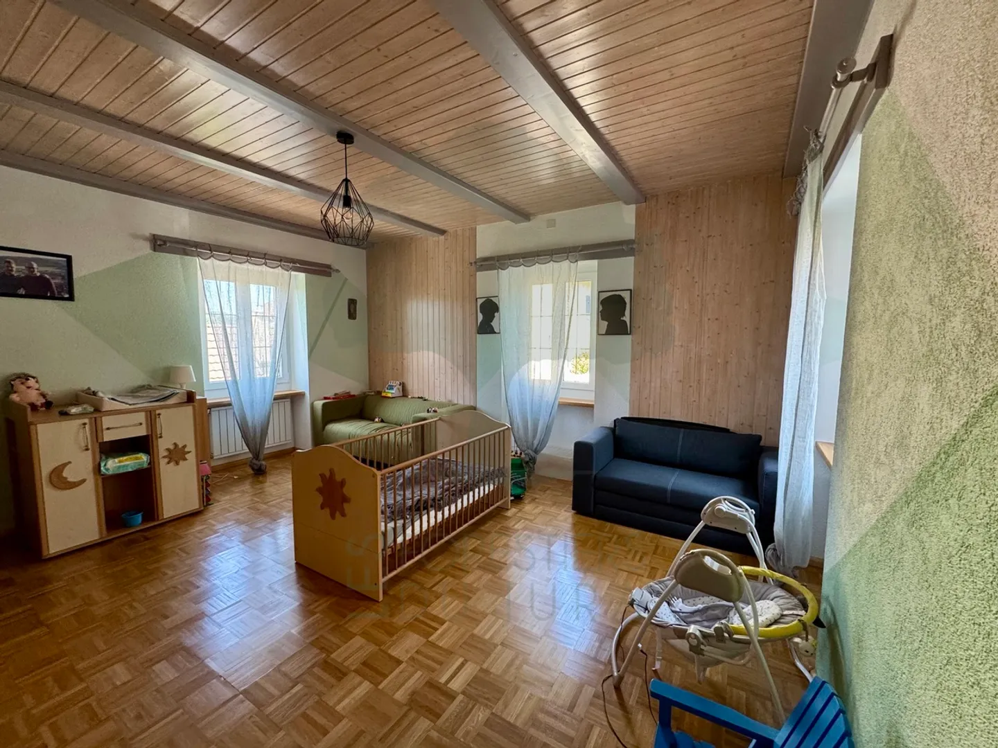 Charmantes Familienhaus mit freiem Blick in Chevenez - Foto 8 von 14