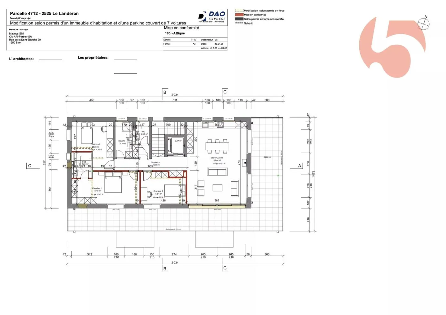 Penthouse of Superlatives with Access via Private Elevator and 70 m2 Terrace - Photo 7 of 13