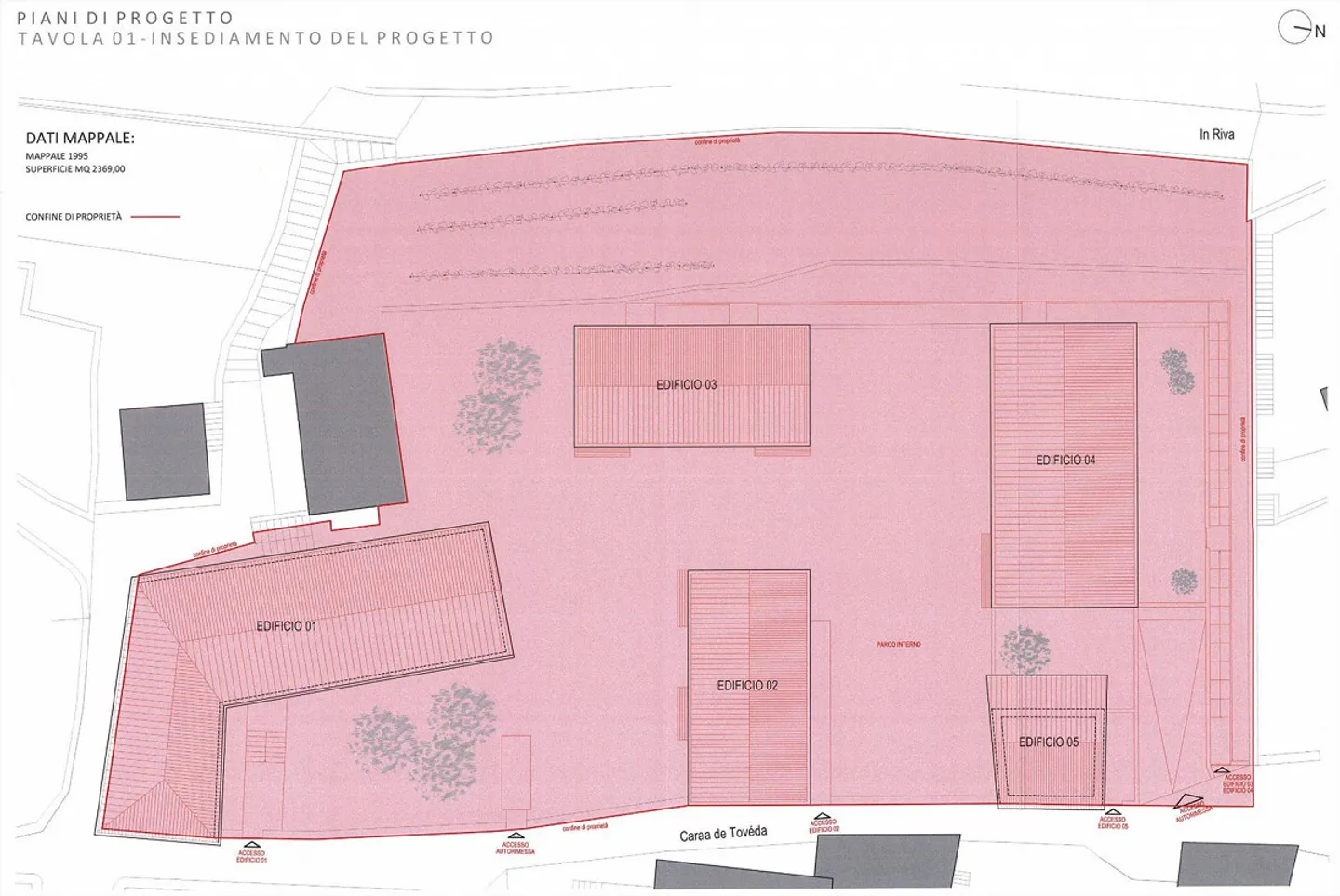 Terreno edificabile di 2370 mq con Licenza Edilizia approvata - Foto 3 di 12