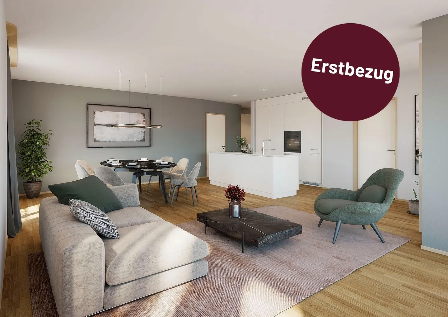 Prima occupazione: appartamenti di 2,5 locali a Wil con loggia - Foto 1 di 6