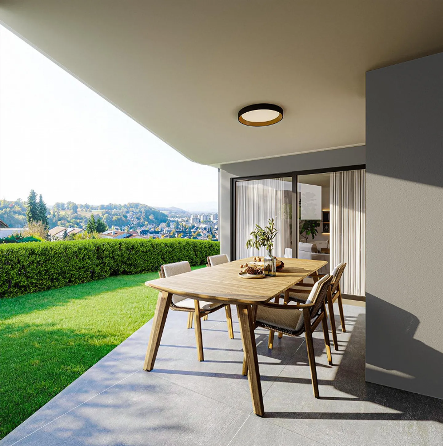 Garden apartment with studio - Living above the rooftops of Pratteln - Photo 2 of 6