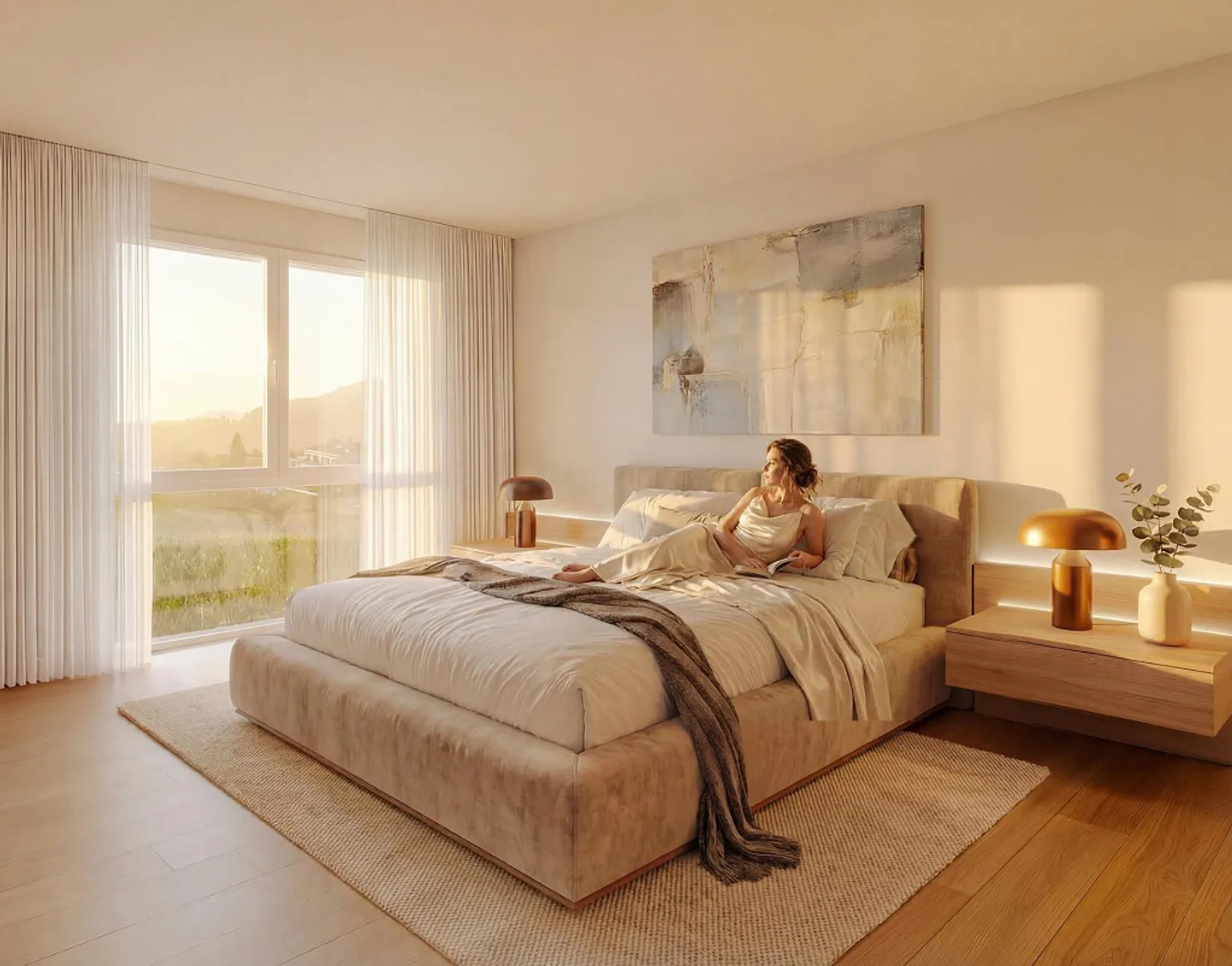 Garden apartment with studio - Living above the rooftops of Pratteln - Photo 5 of 6