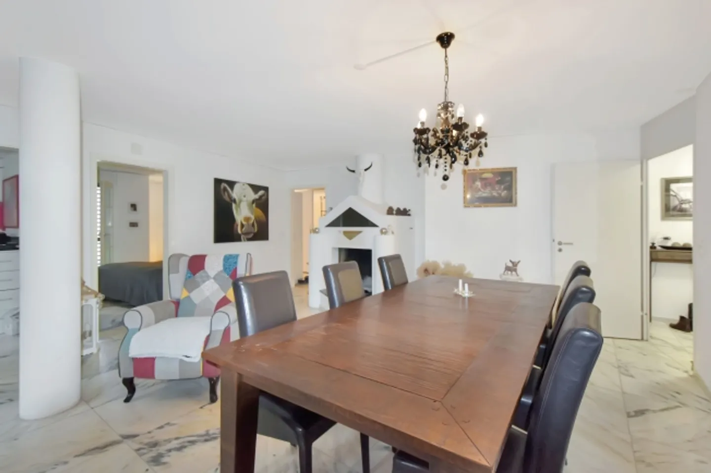 Appartement de jardin 4.5 pièces avec bien-être privé et grand jardin - Photo 6 sur 13