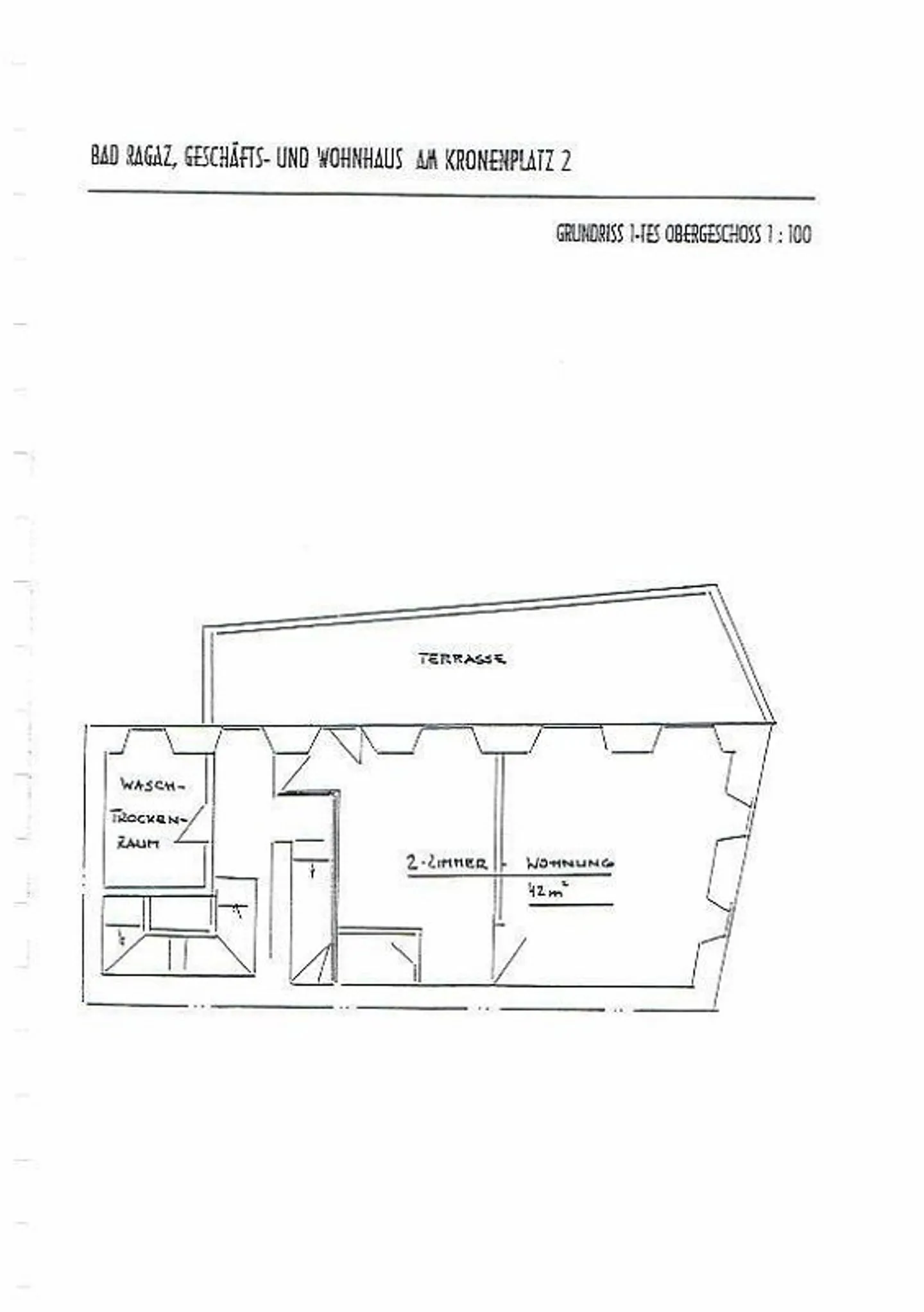 2-room apartment in the center with large balcony - Photo 5 of 5