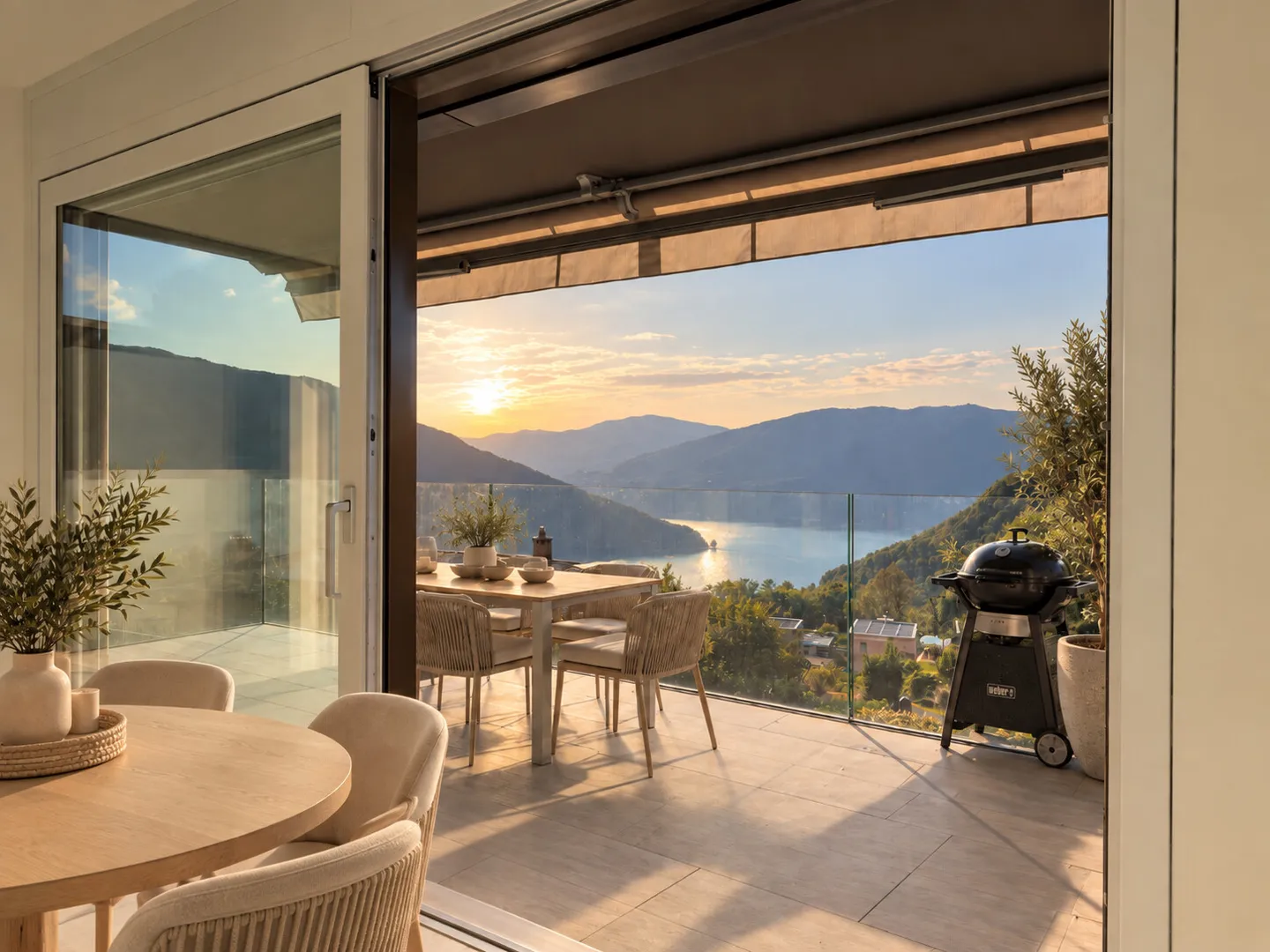 NEUE DACHGESCHOSSWOHNUNG MIT TERRASSE UND SEEBLICK IN ROVIO - Foto 2 von 12