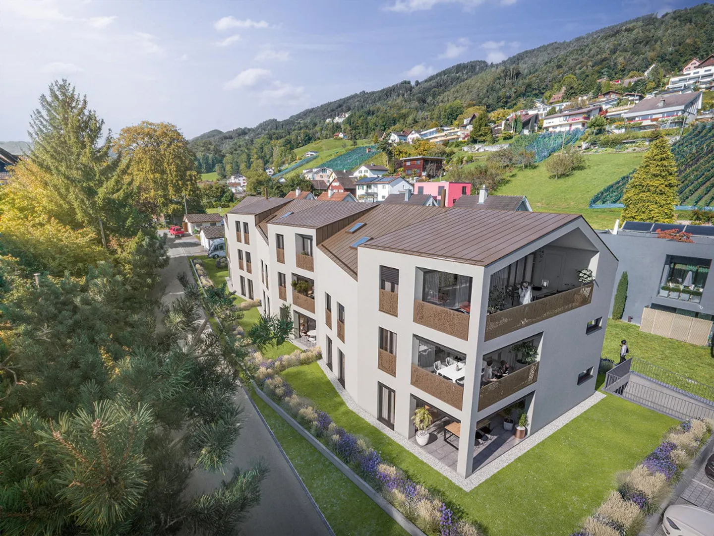 Development "Grund", Rebstein - first-class condominiums - Photo 1 of 8