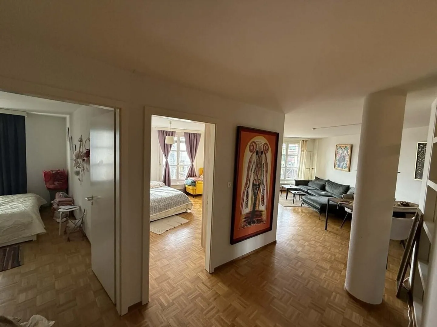 3,5-Zimmer-Wohnung im Stadtzentrum von Lausanne - Foto 3 von 6