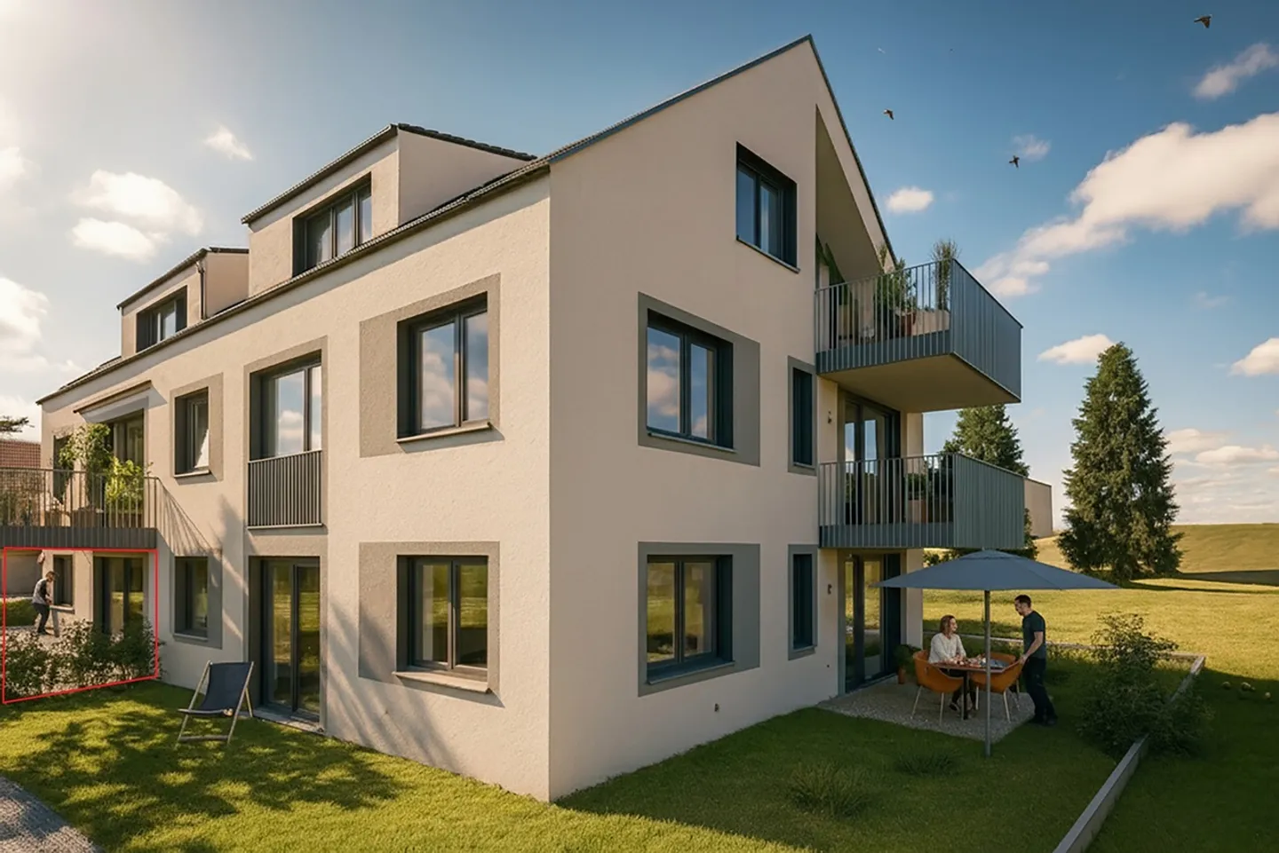 Neubauprojekt Bündtenstrasse mit fünf Wohnungen (Wohnung 2) - Foto 5 von 5
