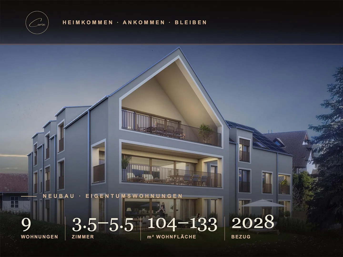 CURIA – Appartamento giardino 3.5 locali con grande terrazza e spazio esterno - Foto 1 di 5