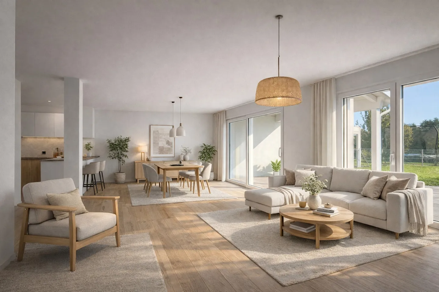 Villa contemporanea con giardino - Foto 3 di 4
