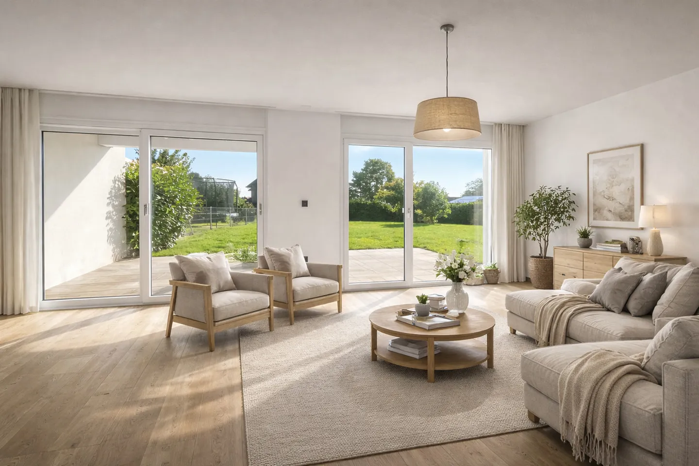 Villa contemporanea con giardino - Foto 2 di 4