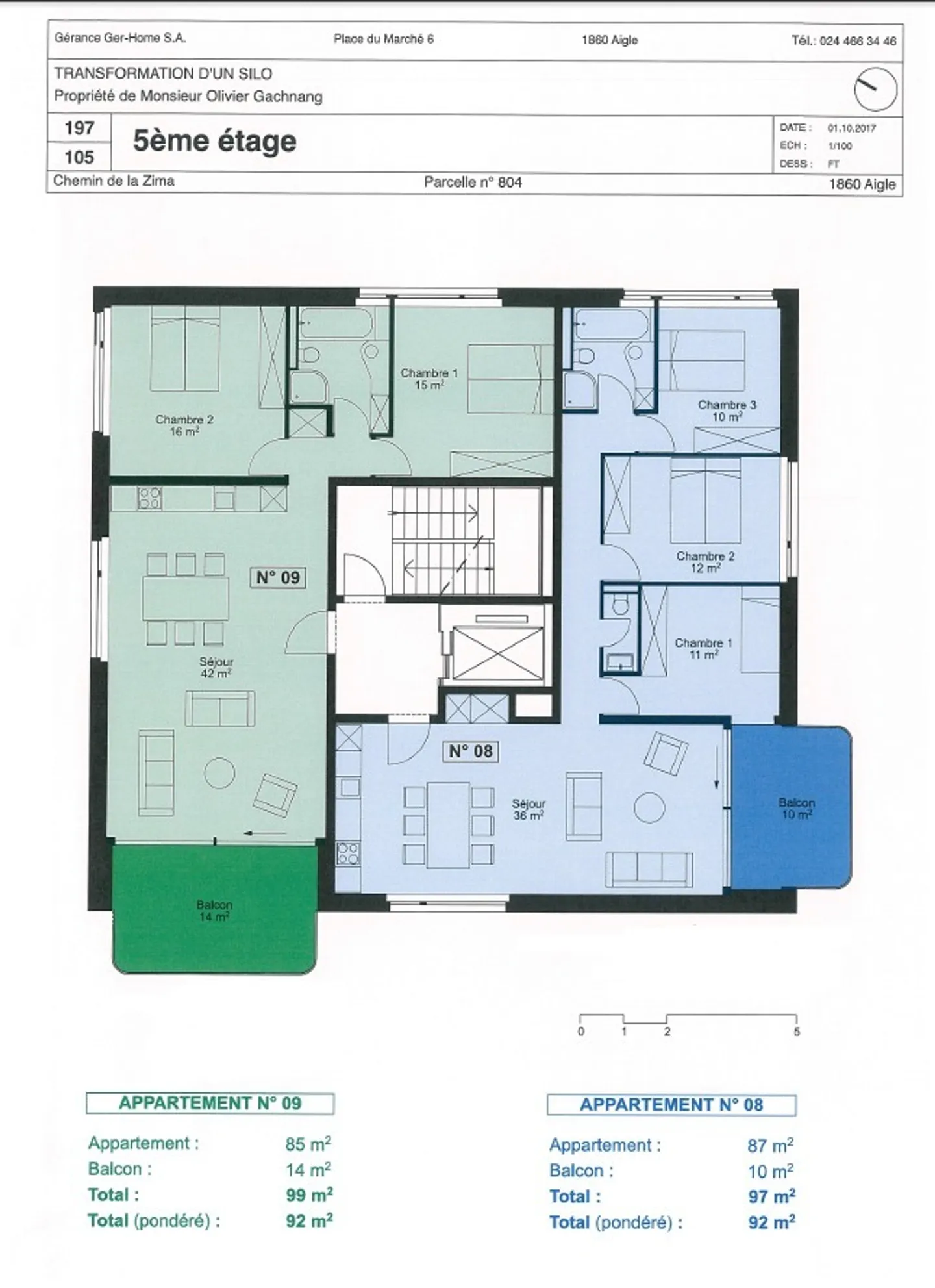 Appartement 4 pièces élégant - Photo 7 sur 8