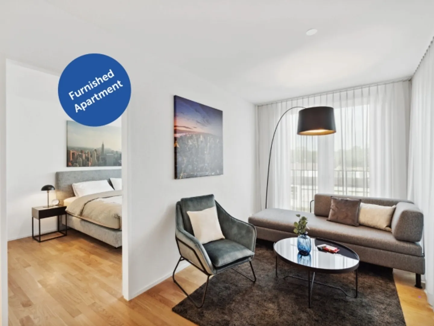 Appartement meublé à louer - Photo 1 sur 8