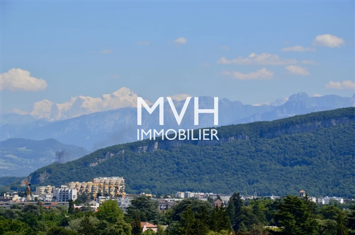 Appartement rénové au 9ème étage avec jet d'eau et vue sur le Mont Blanc - Photo 3 sur 10