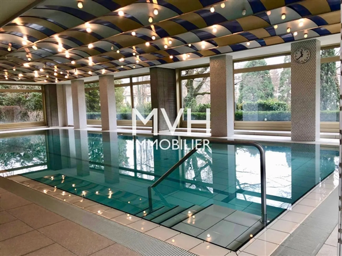 Appartement rénové au 9ème étage avec jet d'eau et vue sur le Mont Blanc - Photo 4 sur 10