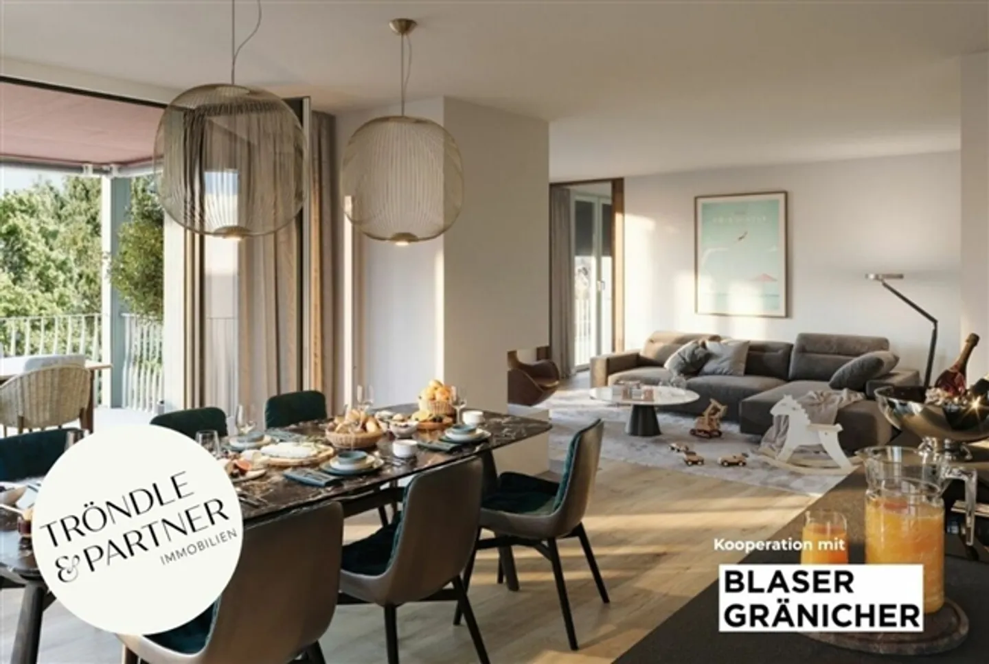 «Perfektes, grosszügiges Stadtrefugium im Grünen» - Foto 1 von 7