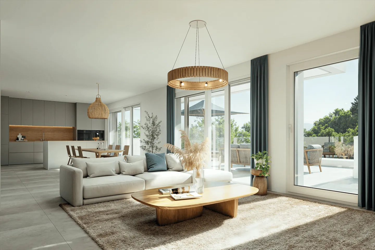 Sole, calma e serenità per questo appartamento attico di 3,5 locali. - Foto 5 di 6