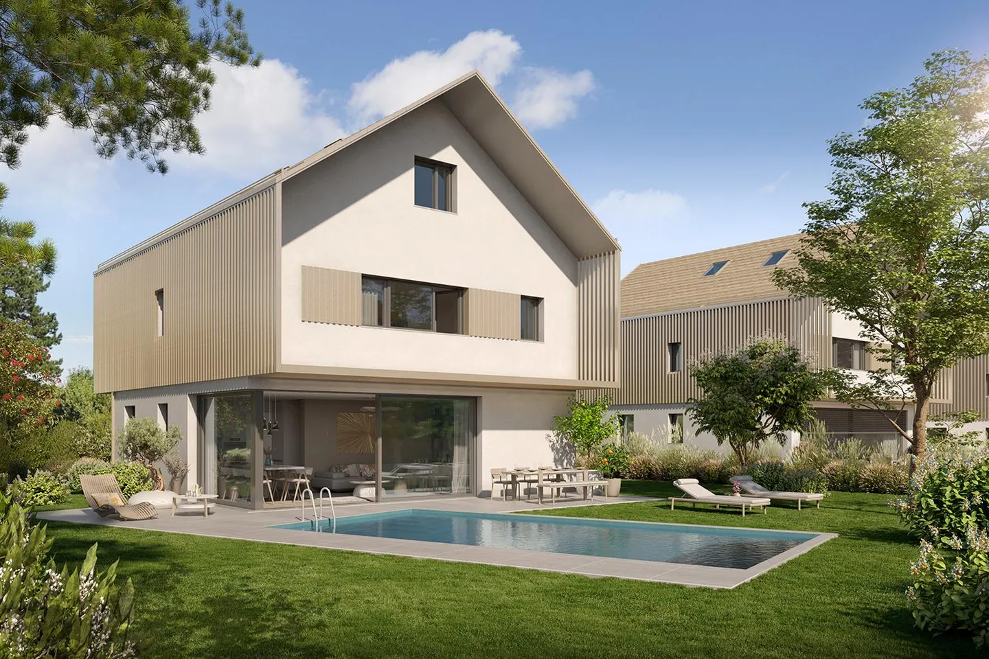 Villas individuelles à Chavannes - Photo 2 sur 7