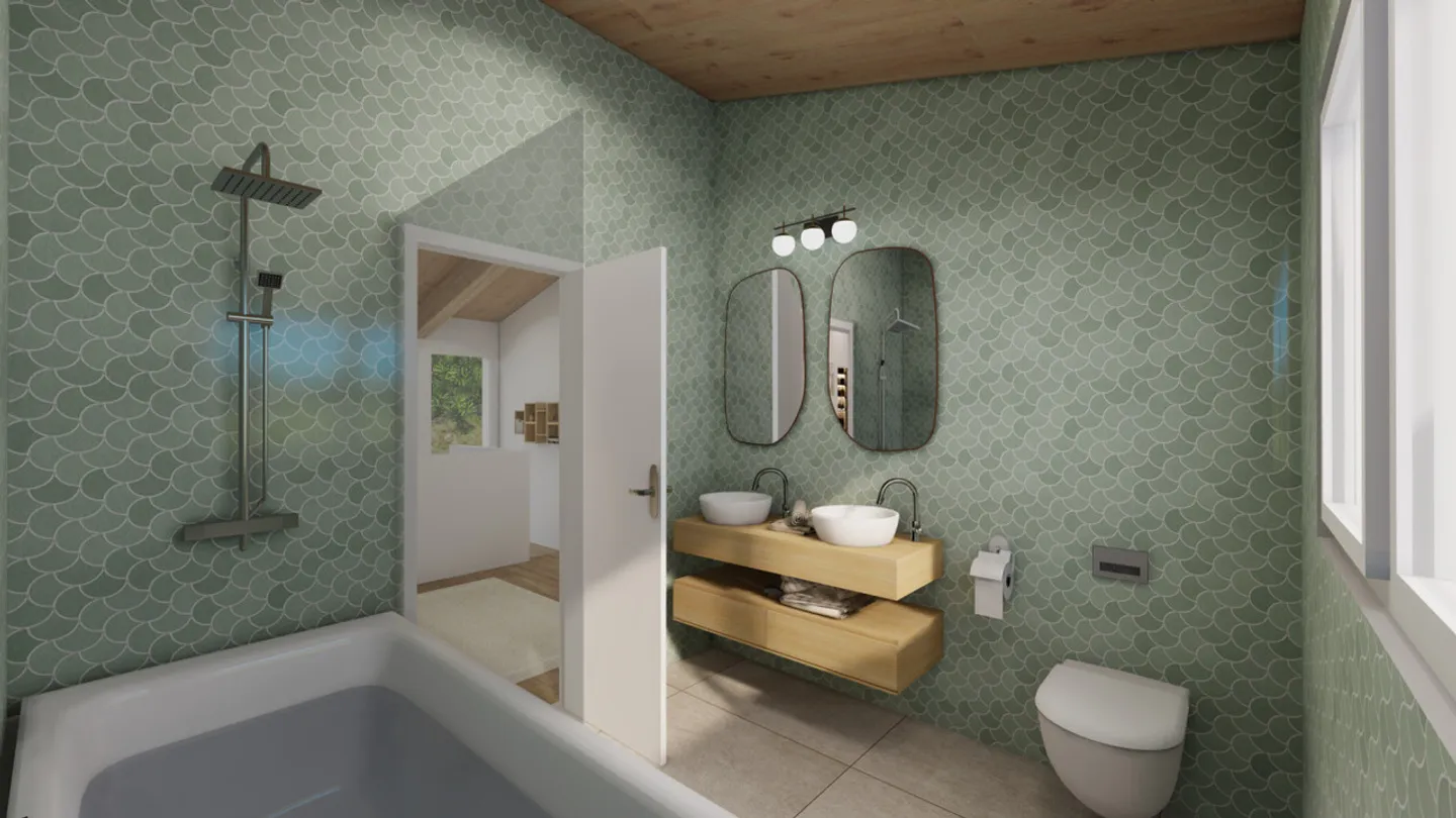 Superbe villa individuelle neuve de 5.5 pièces avec vue ! - Photo 10 sur 13