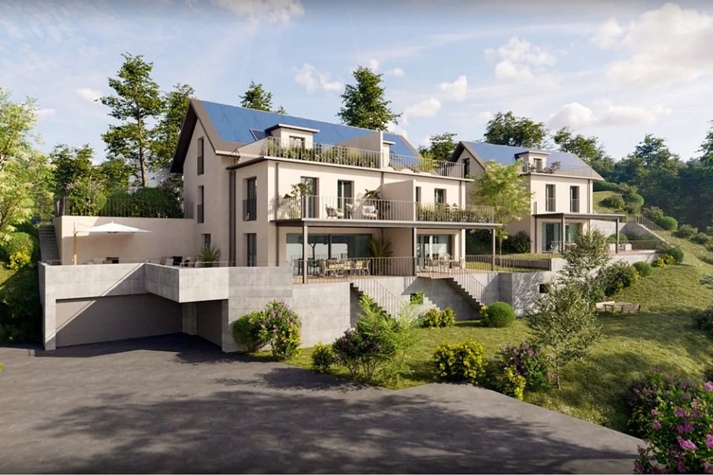 Vivere oggi - Eleganti case a schiera di 6,5 stanze in nuova costruzione - Foto 1 di 5