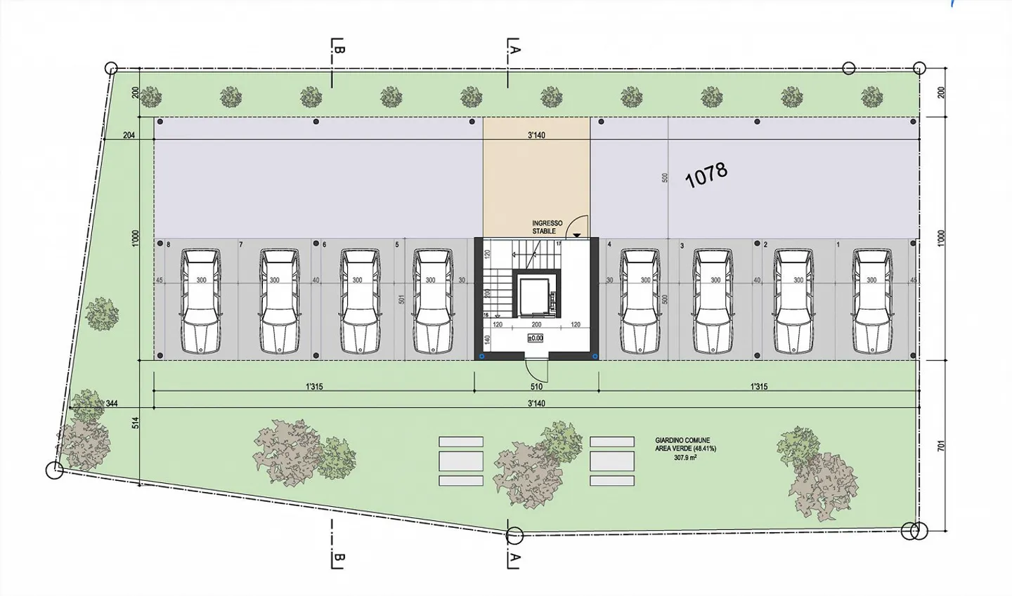 Nuovo appartamento con grande giardino in elegante residenza con sole 4 unità - Foto 11 di 18