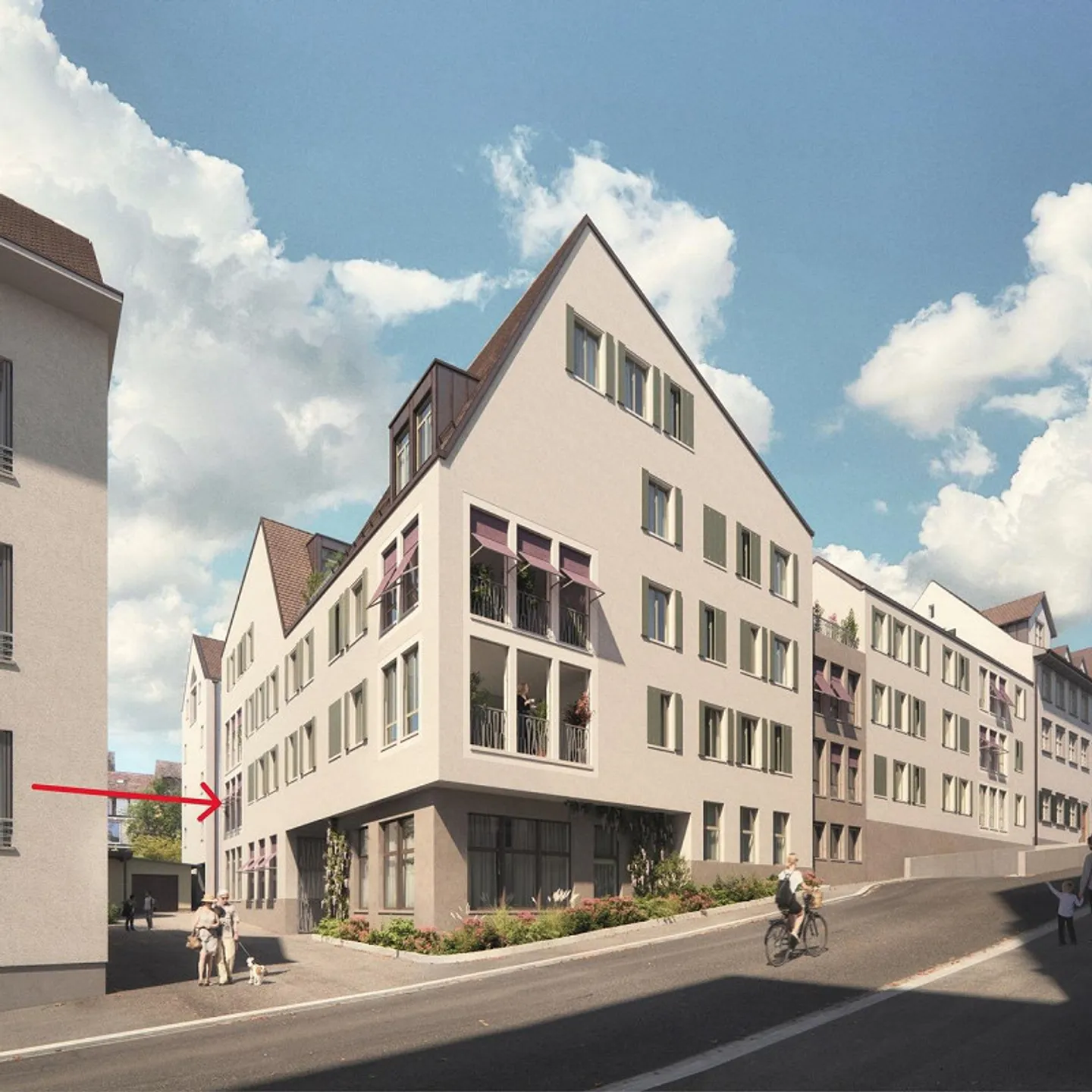 Einzigartige 4.5-Zimmer-Wohnung in der Altstadt - Foto 7 von 10