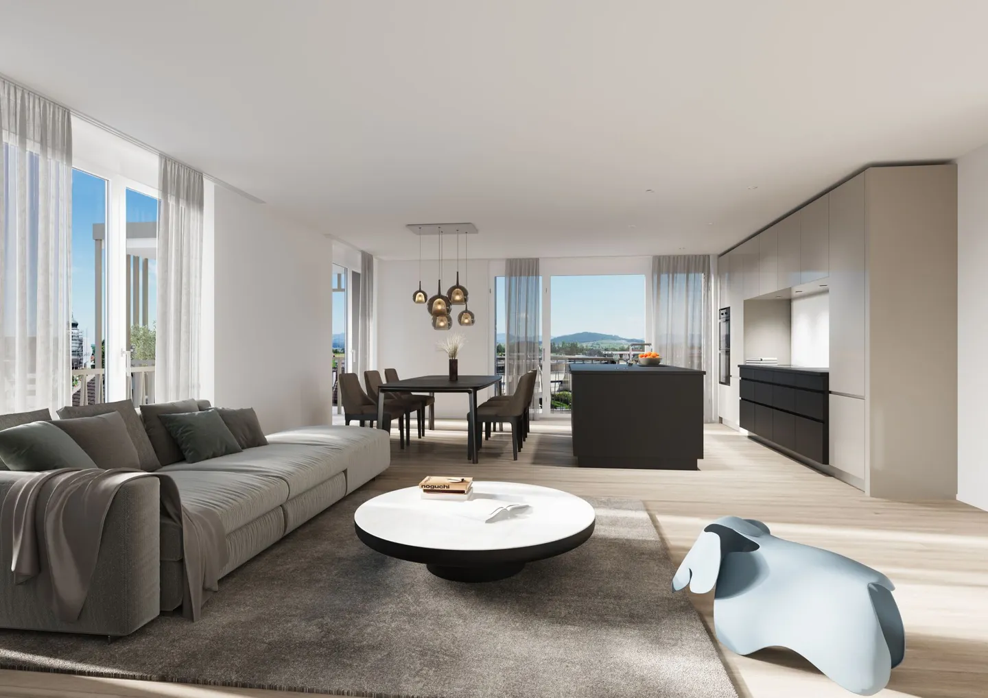 Neubau MFH Quadro Galgenen - 2.5 Zimmer Gartenwohnung - Foto 4 von 5