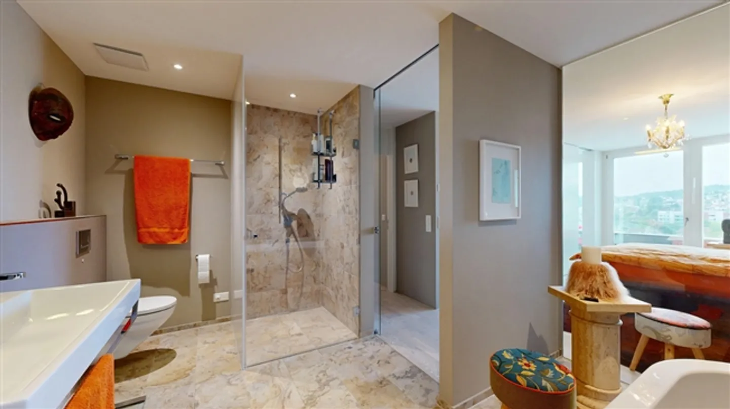 «Moderne 4.5-Zimmer-Eigentumswohnung mit Panoramaaussicht» - Foto 10 von 16