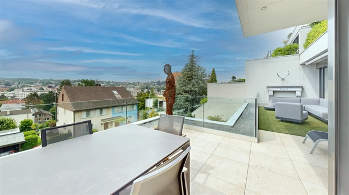 «Moderne 4.5-Zimmer-Eigentumswohnung mit Panoramaaussicht» - Foto 12 von 16