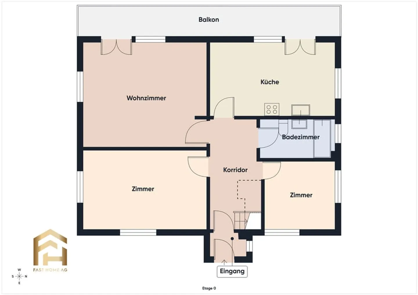Chalet in Ernen mit Gästewohnung - Foto 12 von 13