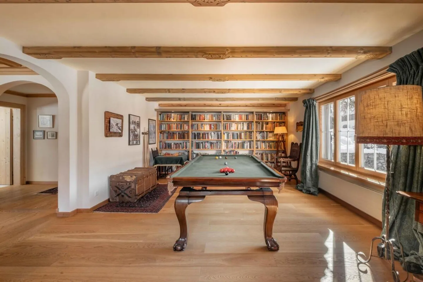 Klosters : Appartement chalet avec vue imprenable sur les montagnes - Photo 2 sur 6