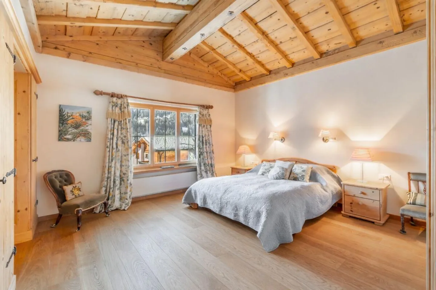 Klosters : Appartement chalet avec vue imprenable sur les montagnes - Photo 4 sur 6