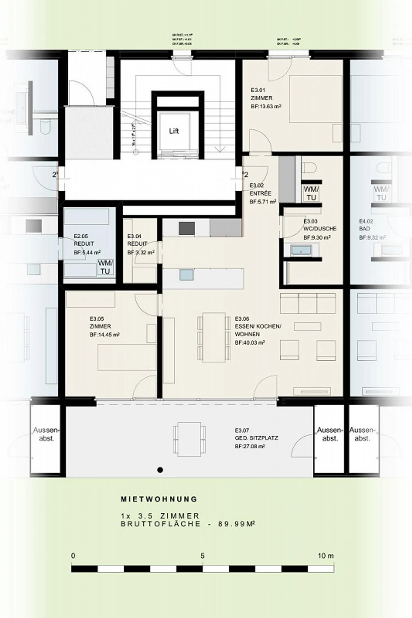 Helle 3.5-Zimmer-Wohnung im Erdgeschoss! - Foto 16 von 16