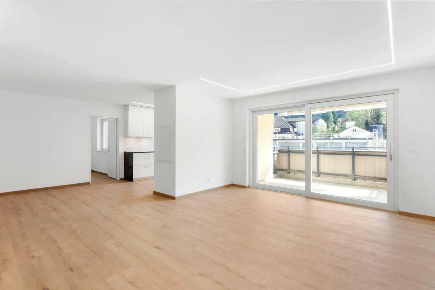 À vendre à Bleichelistr. 5 à Bühler, près de Teufen : appartement neuf de 3,5 pièces avec un agencement généreux au 1er étage. - Photo 4 sur 17