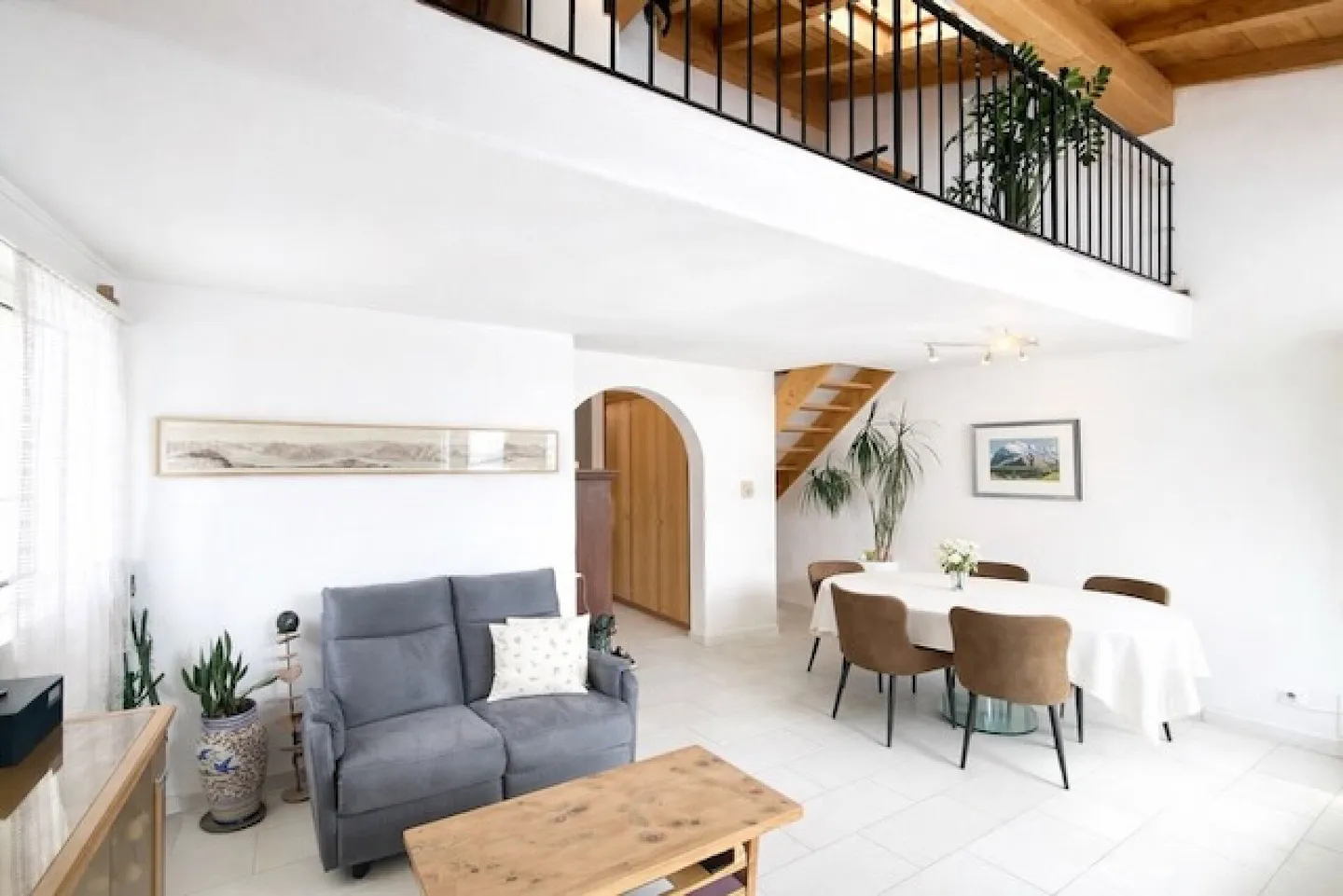 Appartement en penthouse central avec 4,5 pièces à Samedan - Photo 5 sur 18