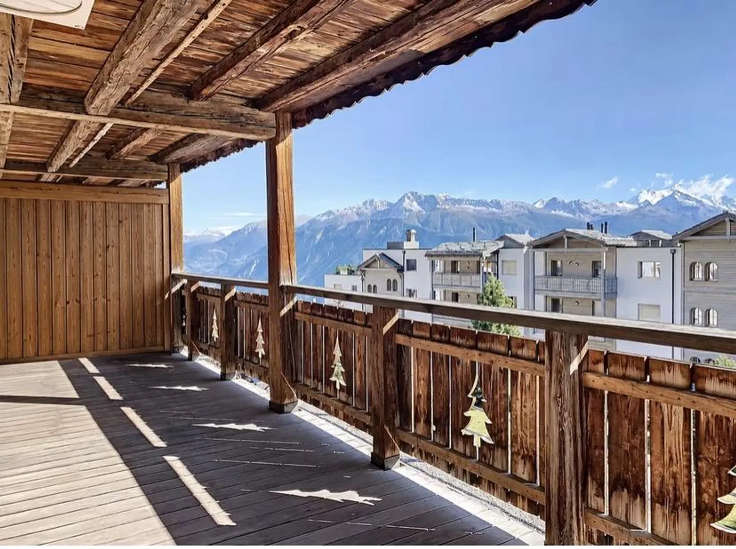Crans-Montana * Sekundärwohnung genehmigt * 2 Innenparkplätze - Foto 1 von 13