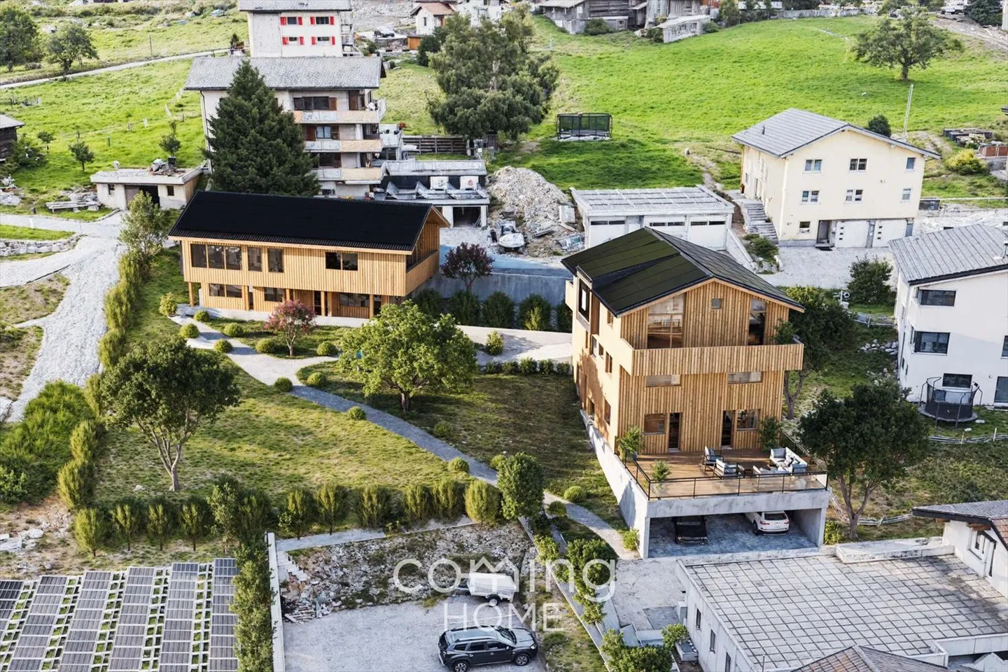Zwei moderne Einfamilienhäuser in Bürchen - Wohnkomfort mit Gestaltungsspielraum - Foto 1 von 13