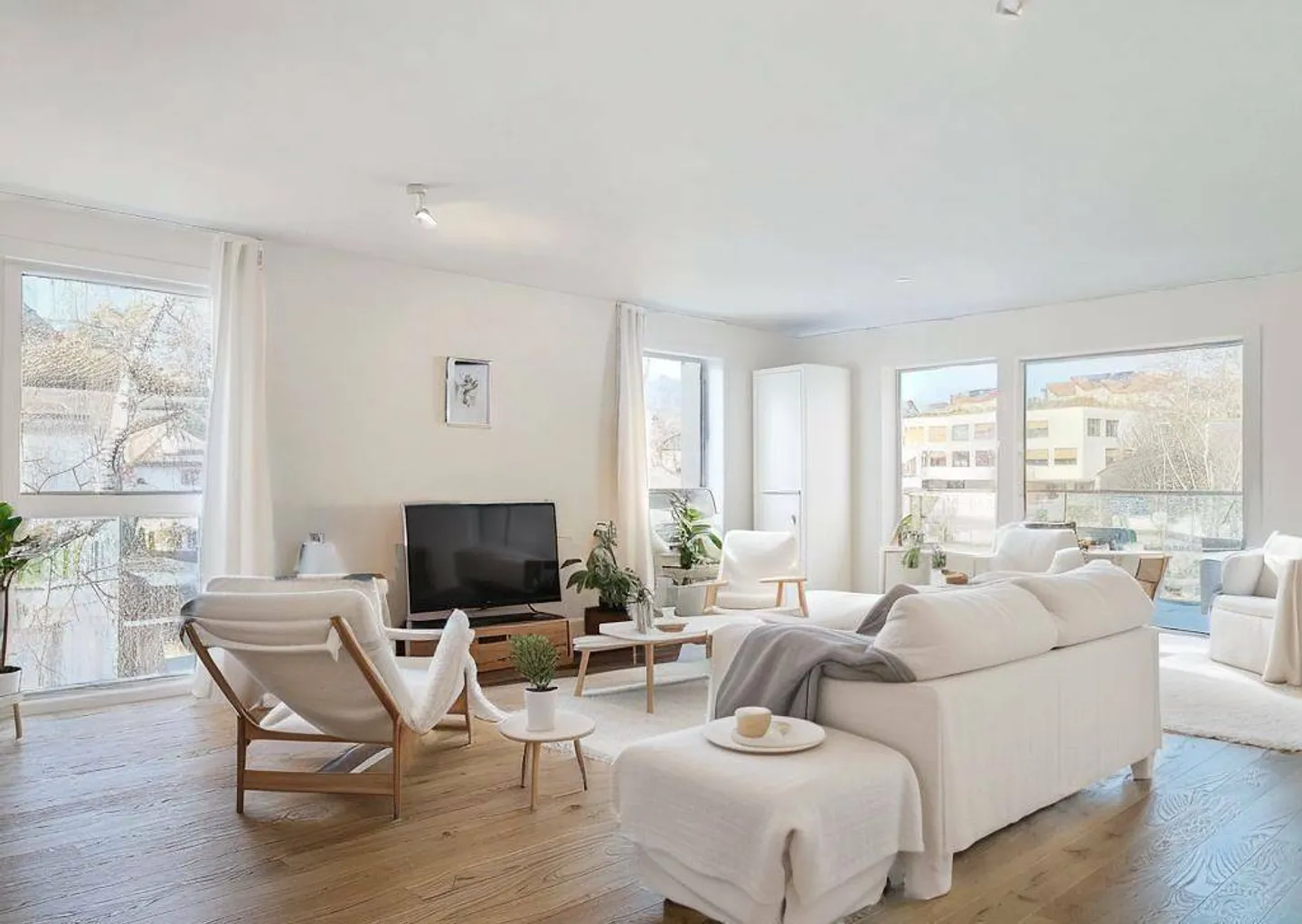 Exceptional 3.5-room duplex, calm and privileged environment - Photo 3 of 8