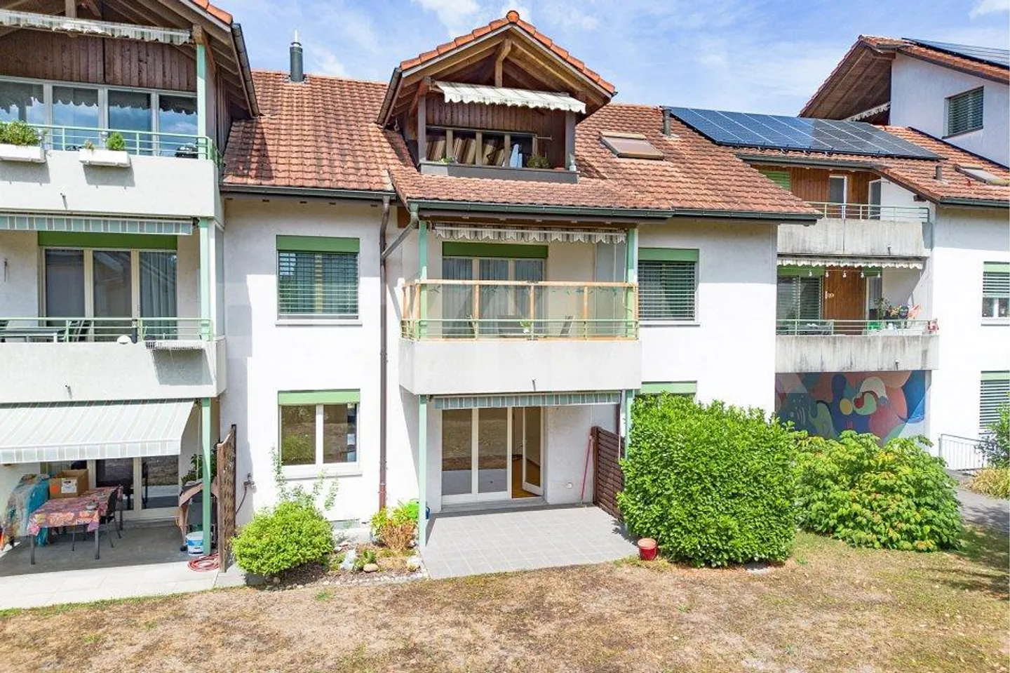 Ruhig wohnen, die Stadt vor der Haustür: 3.5-Zimmer-Gartenwohnung i... - Photo 1 sur 13