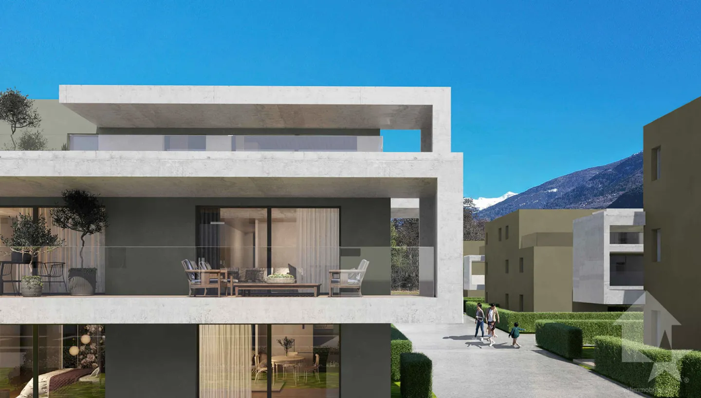 Appartement moderne avec terrasse - Photo 2 sur 10